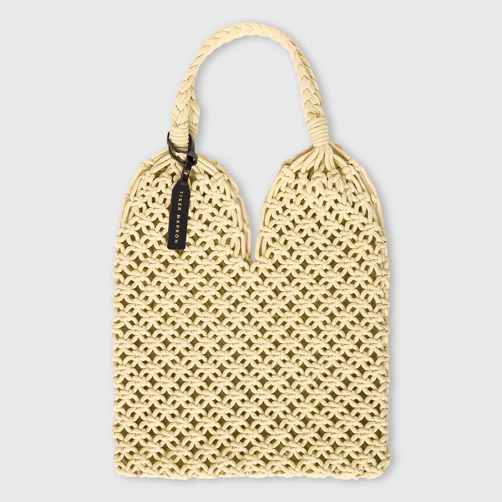 TIGER SHORE CORD BEACH BAG