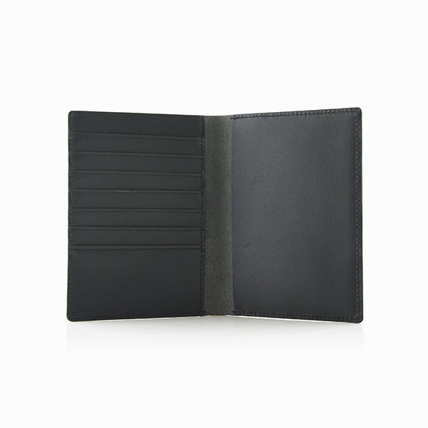 Black leather passport holder India