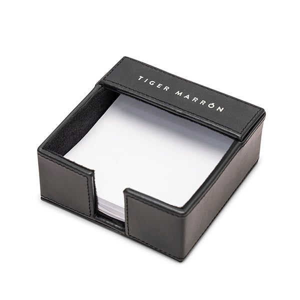 black leather office desk accessories