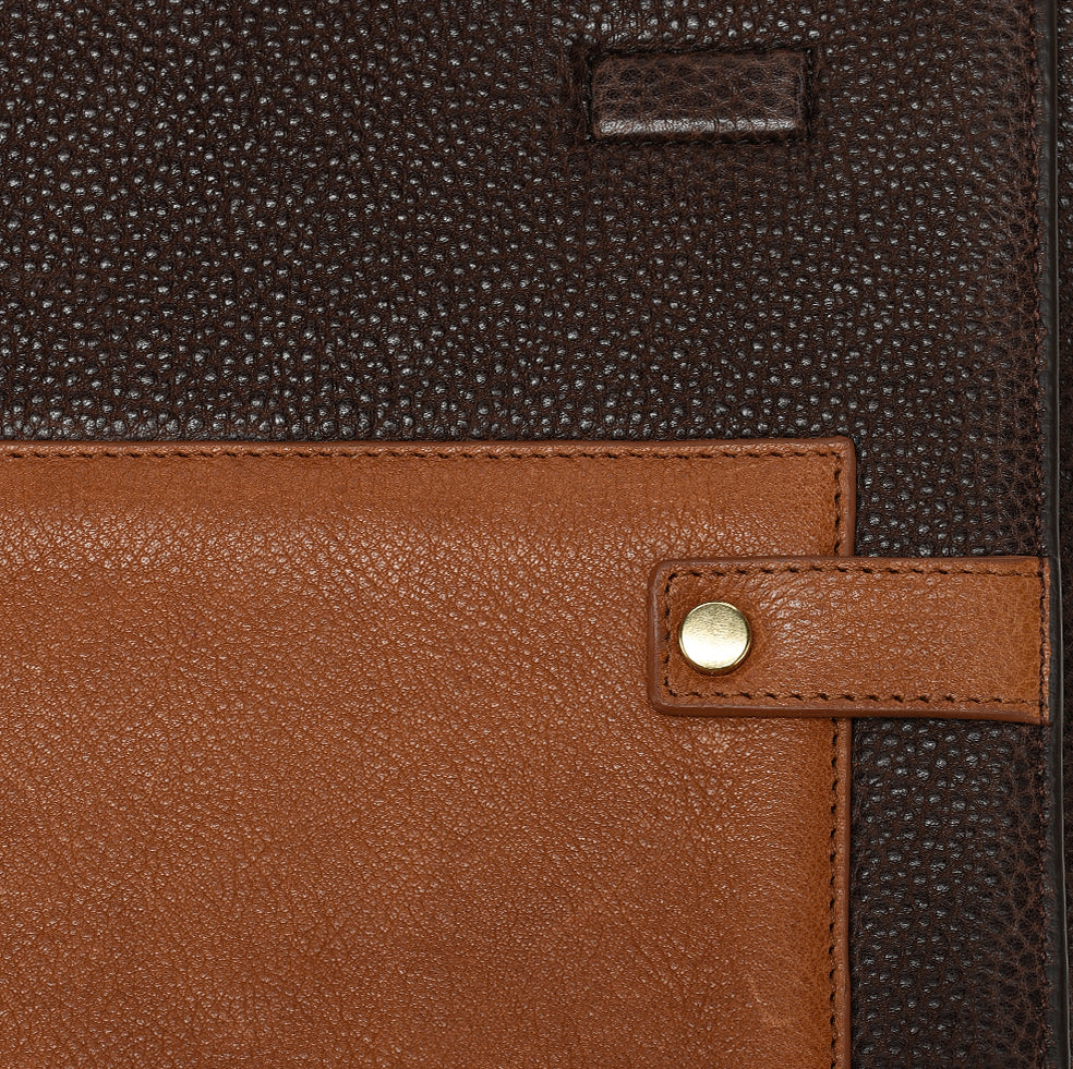 Brown Leather Laptop Bag