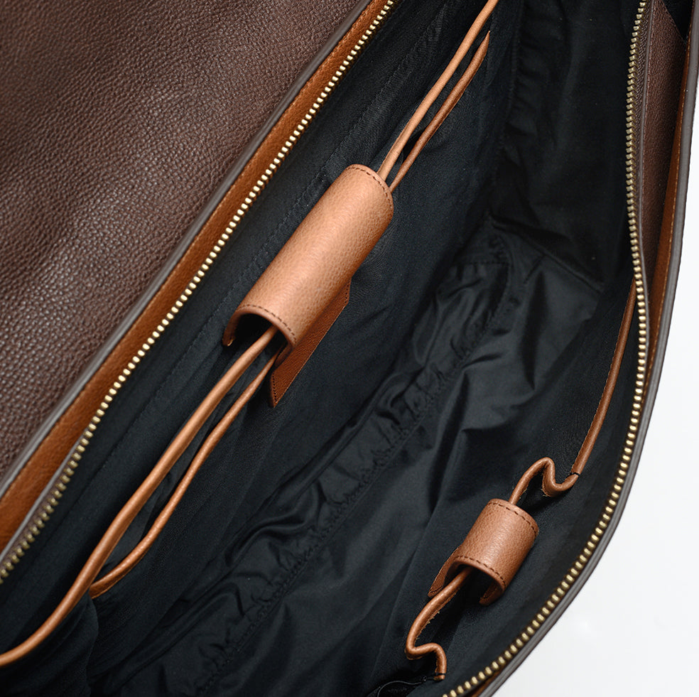 Brown Leather Laptop Bag