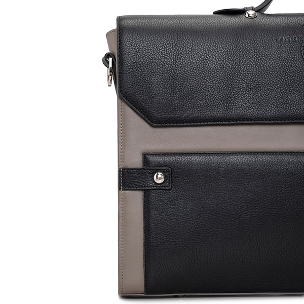 Laptop Bag - GREY & BLACK