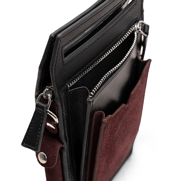 Mobile Slings - BLACK & BURGUNDY