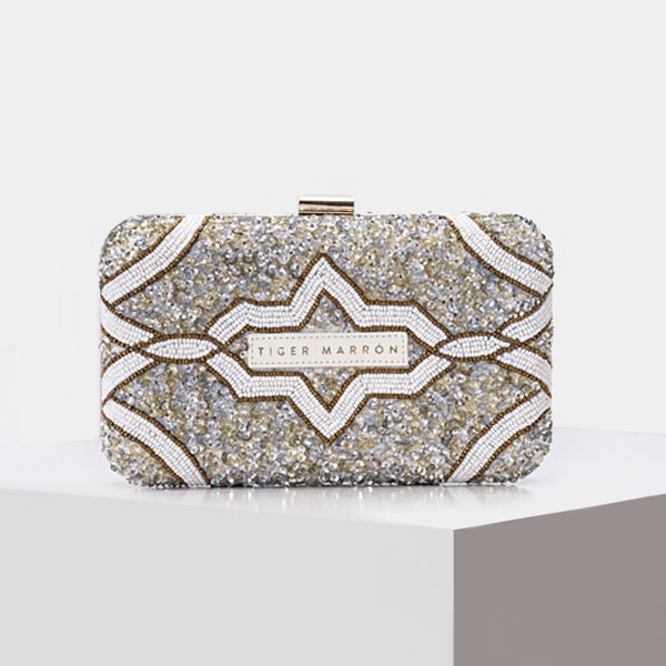 Luxury Shiny Rhinestone Evening Bag Elegant Wedding Clutch - Temu